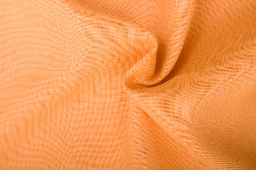 Sackleinen Jute Aprikose