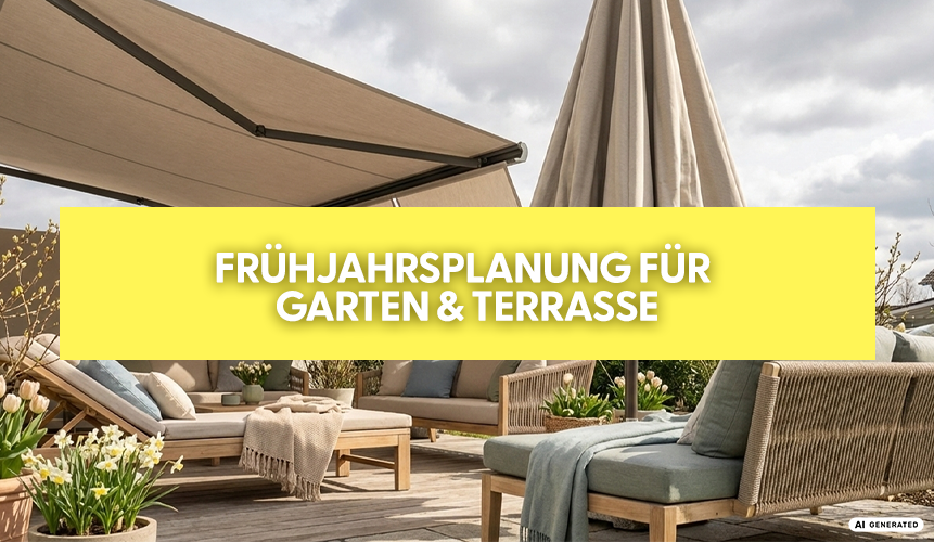 Frühjahrsplanung für Garten & Terrasse – worauf es jetzt ankommt 