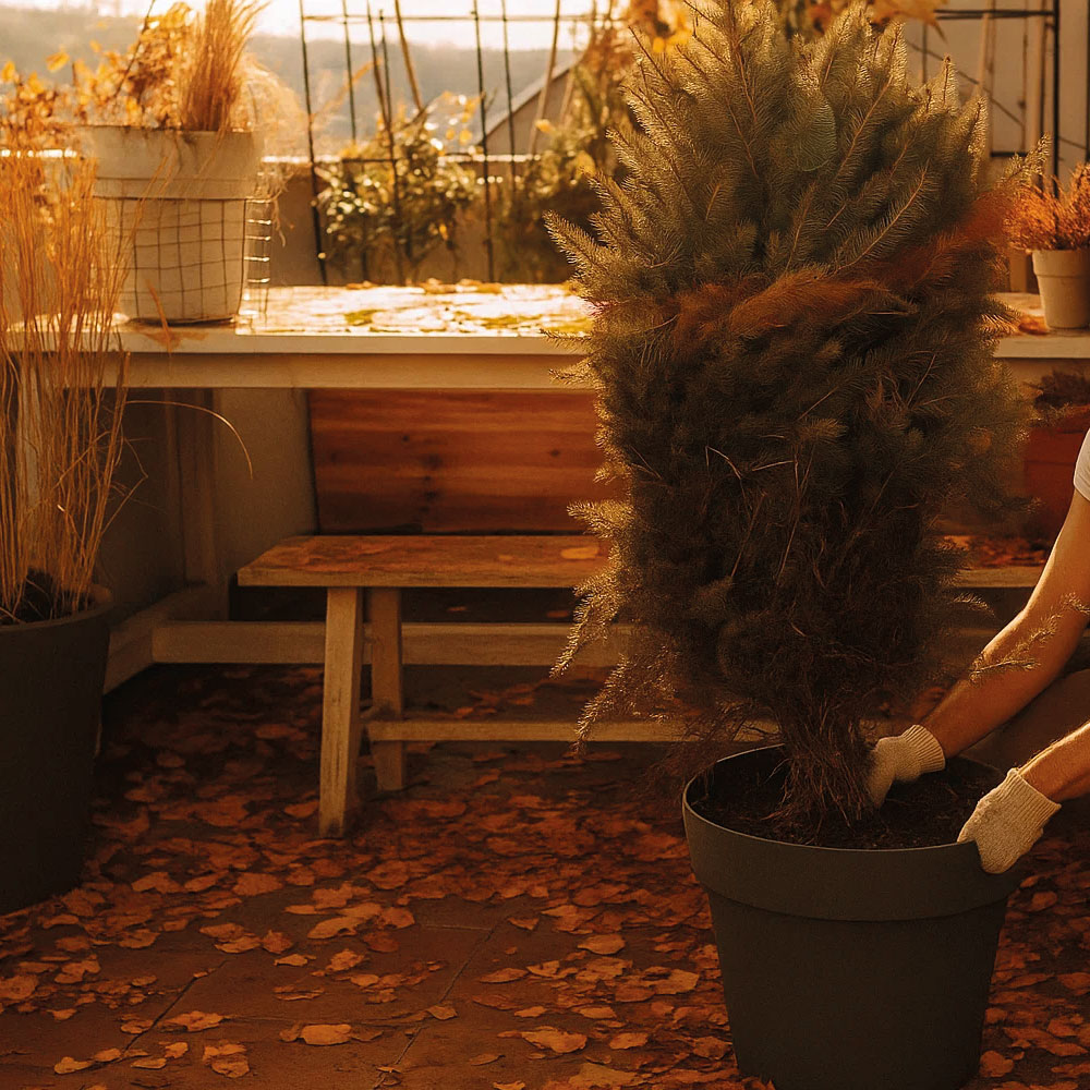 Schutzhauben für Kübel