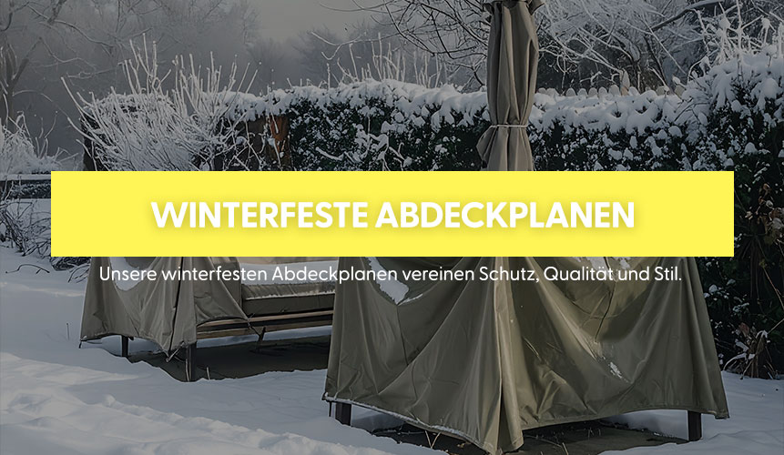Winterfeste Abdeckkplanen