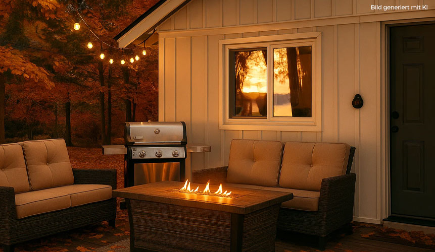 Outdoorstoffe & Gartenzubehör für den Herbst – robust, stilvoll & wetterfest