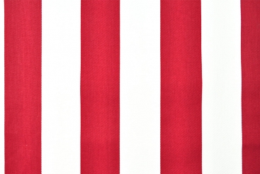 Köper-Outdoorstoff - Blockstreifen - Rot 