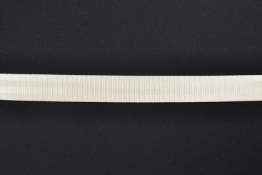 Gurtband - 2,5 cm breit - meterweise - Creme 