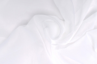 Baumwolle leicht - Schleiernessel 170 cm - Weiß 