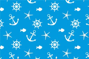 Nautilus - Outdoor-Stoff Blau