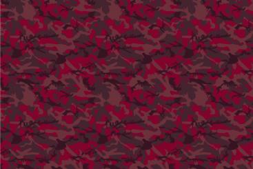 Sibirischer Nacht-Tarn - Türvorhang-Stoff Sibirean Red