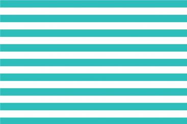 Outdoor-Stoff - Querstreifen 7 cm Türkis