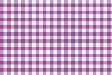 Outdoor Stoff - Teflon - Vichy Karo Weiß/Lila