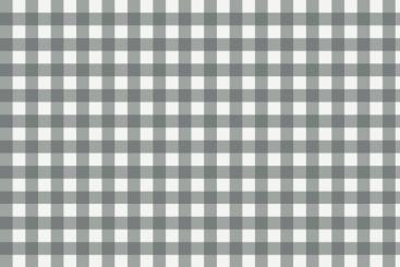 Outdoor Stoff - Teflon - Vichy Karo Weiß/Grau