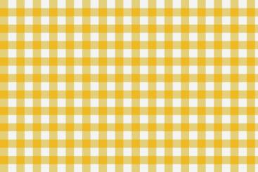 Outdoor Stoff - Teflon - Vichy Karo Weiß/Gelb