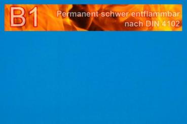 Fahnentuch Trevira CS - 160 cm Hellblau