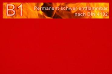 Fahnentuch Trevira CS - 160 cm Rot