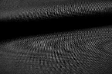 Polyester-Stoff - reißfest und wasserdicht - Uni Schwarz