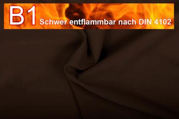 Allround Stoff B1 - 280 cm - schwer entflammbar Braun