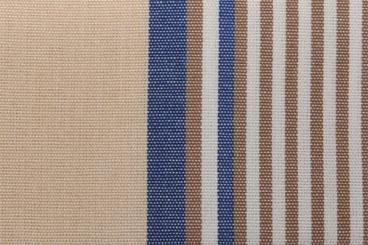 Markisenstoff Spain Summer - 160 cm - Multistreifen Blau Beige