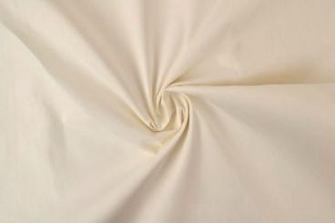 Baumwollstoff - schwer entflammbar B1 - 300 cm Creme