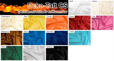 Taftstoff permanent schwer entflammbar - 310 cm 