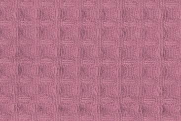 Baumwoll Waffel-Piqué - Uni Altrosa