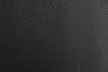 Leder Imitat - Büffel Schwarz