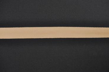 Verstärkungs-Gurtband - Fischgrat-Bindung - 2,5 cm - Meterware Hellbeige