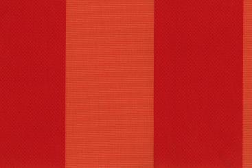 Markise Spain Summer - Mixstreifen Orange/Rot