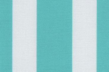 Markise Spain Summer - Streifenvariationen Türkis/Creme