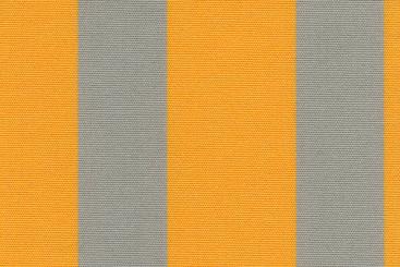 Markise Spain Summer - Streifenvariationen Gelb/Hellgrau