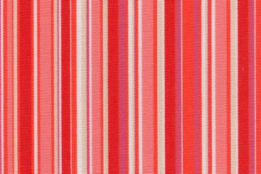 Markise Spain Summer - Streifen fun Rottöne