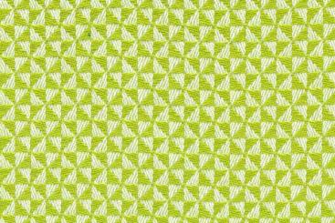 Markisen- und Outdoorstoff - Hailey Hellgrün/Weiss