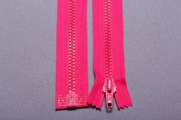 Kunststoff-Reißverschluss nicht teilbar - 40 cm Pink