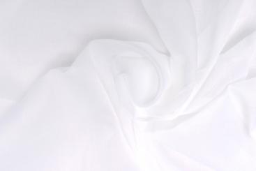 Baumwolle leicht - Schleiernessel 170 cm - Weiß 