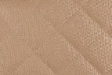 Polyesterstoff Rauten-Stepp - reißfest und wasserabweisend - Beige 