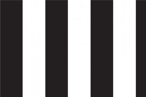 Blockstreifen 6cm Schwarz