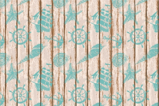 Outdoor-Stoff - Maritime Bretter 