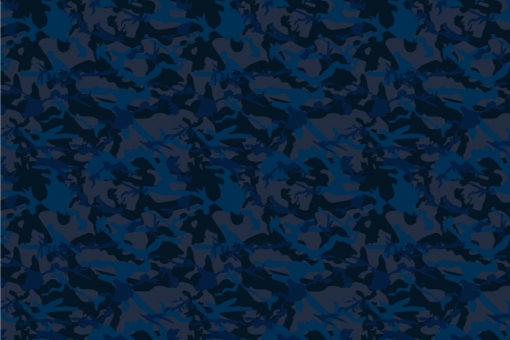 Sibirischer Nacht-Tarn - Türvorhang-Stoff Deep Blue 