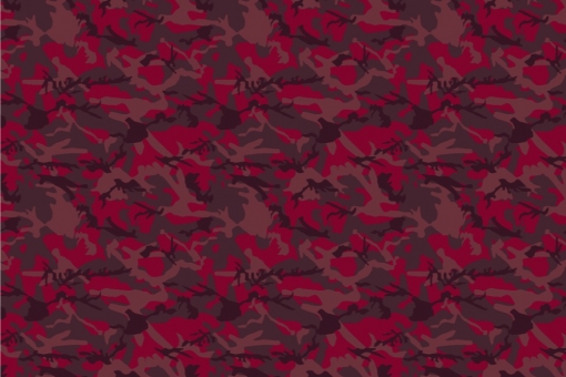 Sibirischer Nacht-Tarn - Türvorhang-Stoff Sibirean Red