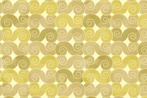 Outdoorstoff - Wellenmuster Beige