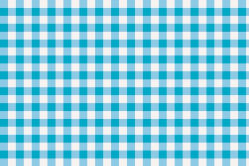 Outdoor Stoff - Teflon - Vichy Karo Weiß/Türkis