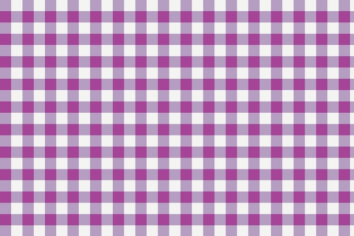 Outdoor Stoff - Teflon - Vichy Karo Weiß/Lila