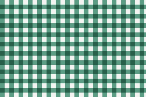 Outdoor Stoff - Teflon - Vichy Karo Weiß/Tannengruen