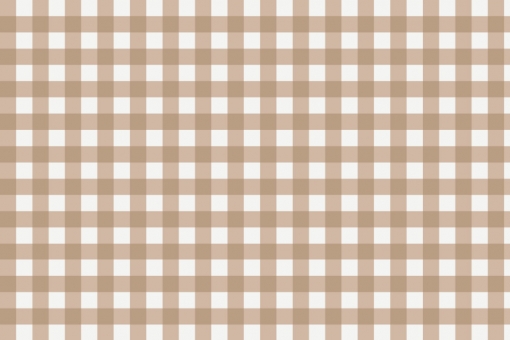 Outdoor Stoff - Teflon - Vichy Karo Weiß/Beige