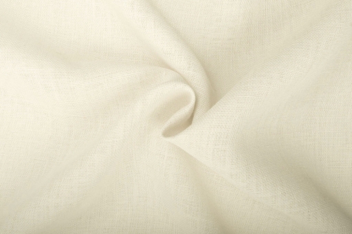 Sackleinen Jute farbig - 120 cm Wollweiß