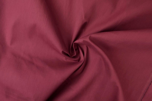 Baumwollstoff - schwer entflammbar B1 - 300 cm Bordeaux