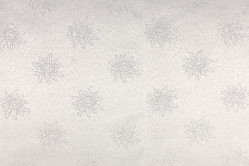 Damast Landhaus - Edelweiß 