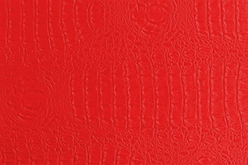 Krokodilleder Imitat - Deluxe Rot