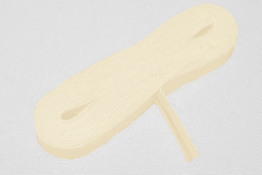 Schrägband 20/40 mm breit - meterweise Champagner