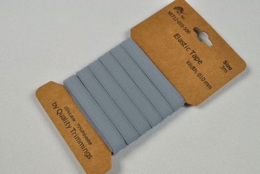 Elastik-Band - 3 m - Uni Silber 