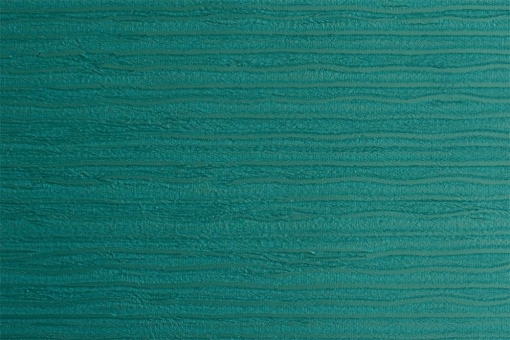 Leder Imitat - Streifenprägung Grün-Blau