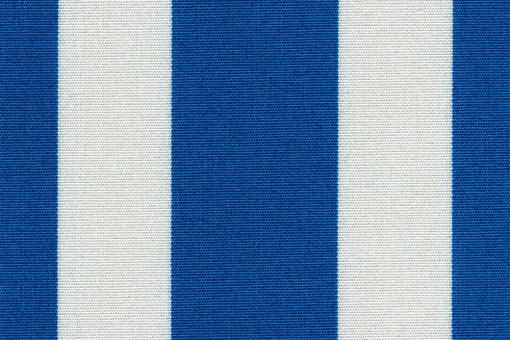 Markise Spain Summer - Streifenvariationen Blau/Creme