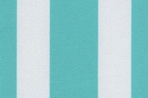 Markise Spain Summer - Streifenvariationen Türkis/Creme
